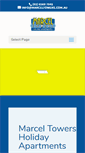 Mobile Screenshot of marceltowers.com.au